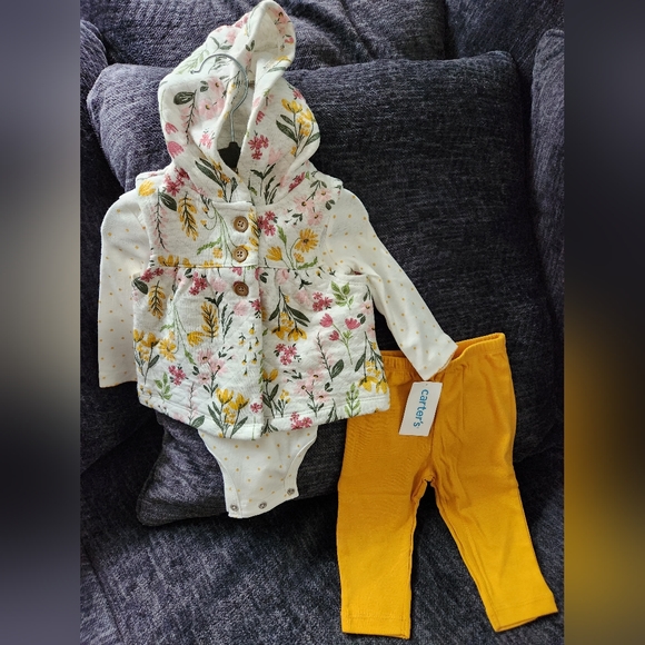 Carters 3pc Set - Picture 2 of 2